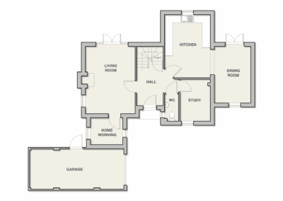 Cuckoo Hill, plot 4, ground